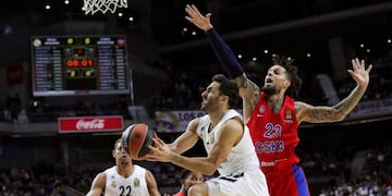 Campazzo contra el CSKA\u002E