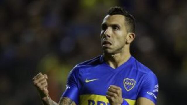 b01 BUENOS AIRES (ARGENTINA), 19/05/2016.- Fotografu00eda de archivo fechada el 19 de mayo de 2016 que muestra al delantero argentino del Boca, Carlos Tu00e9vez, durante un partido de cuartos de final de la Copa Libertadores entre el Boca Juniors y Nacional FC en