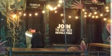 Temple Craft, cervecería clausurada por la caída de una garrafa\u002E (Facebook)