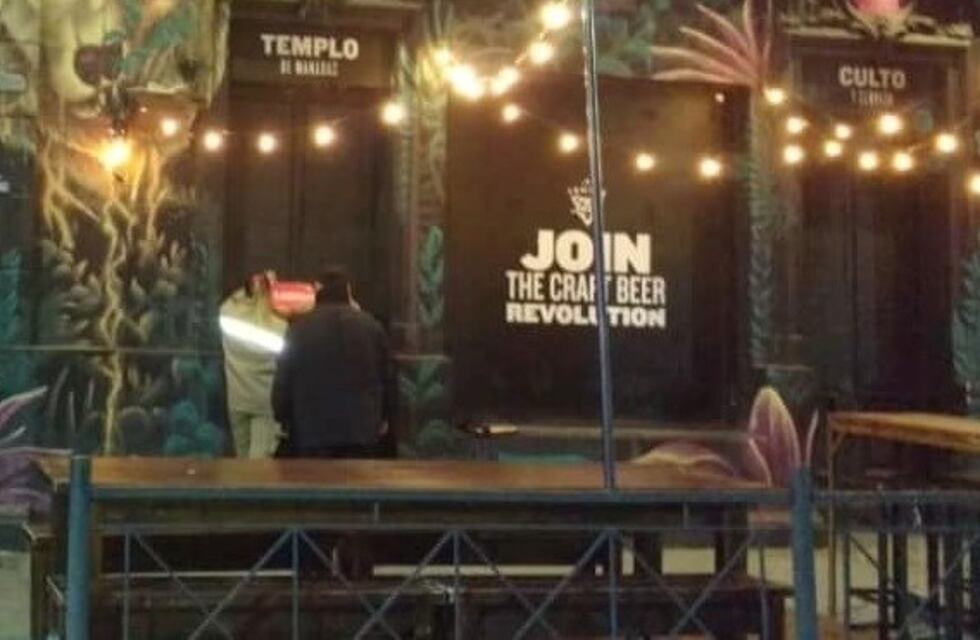 Clausuraron el bar Temple Craft por la caída de una garrafa a una casa lindera