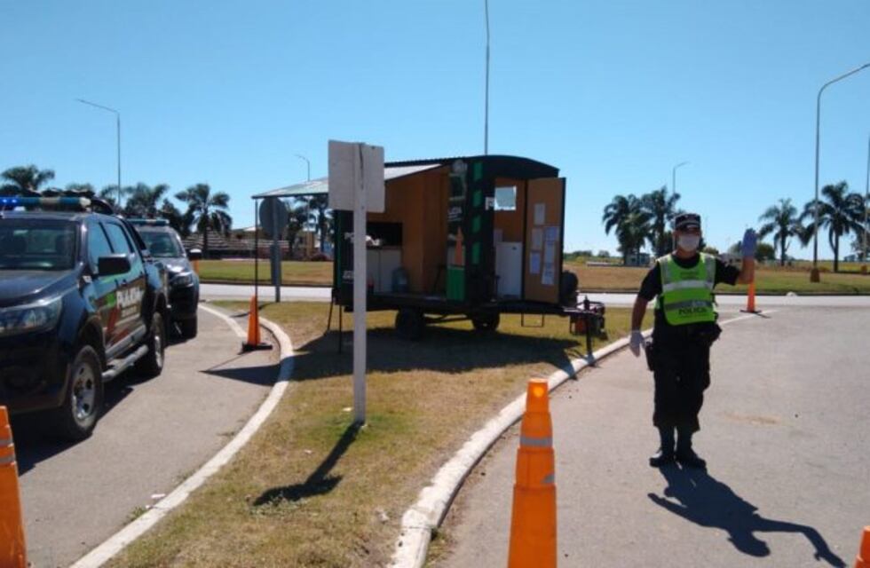 Hay puestos sanitarios en las rutas santafesinos para camioneros en cosecha
