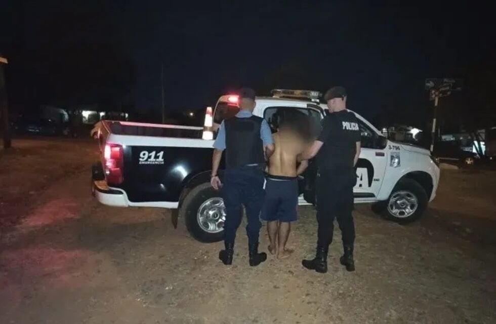 Detuvieron a un sujeto que huyó tras una pelea
