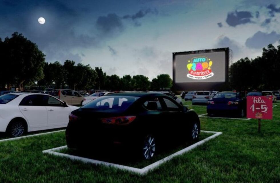 "Auto Flap": cine y teatro desde el auto en la República de los Niños