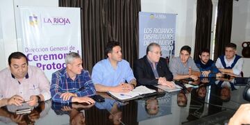 Conferencia de prensa Servicios Públicos Municipalidad de La Rioja