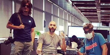 Fotógrafos de La Voz, en pandemia