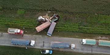 Marcos Juárez: falleció el camionero que se accidentó en la localidad de Ricardone