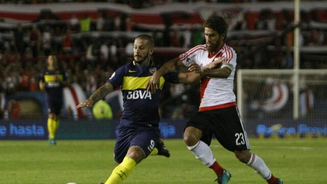 DYN15, MAR DEL PLATA 28/01/2017, BOCA JRS. VS. RIVER PLATE.rnFOTO: DYN/JUANA RODRIGUEZ. mar del plata  partidos de verano partido amistoso superclasico futbol futbolistas partido river plate boca juniors