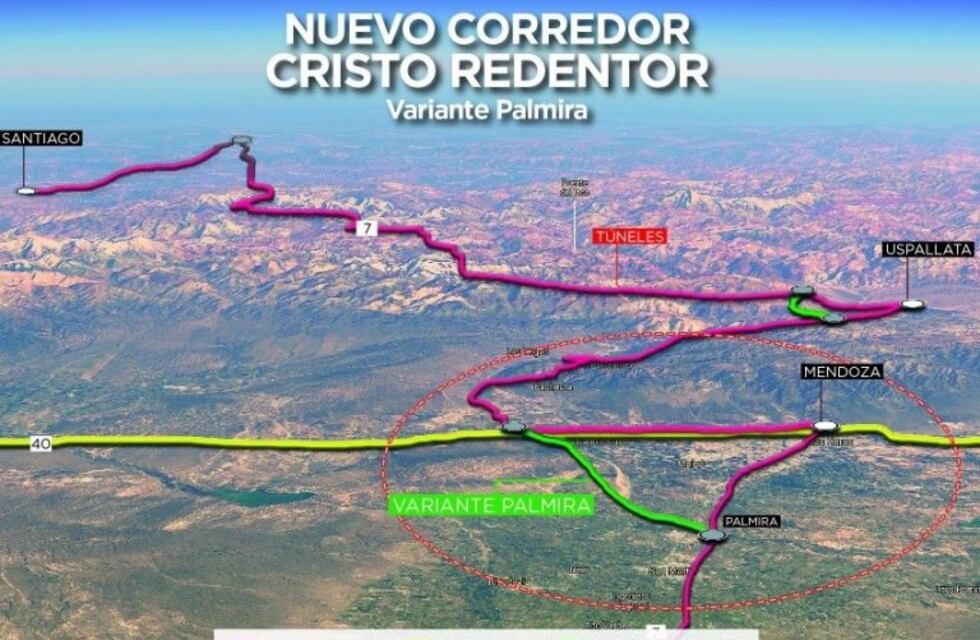 Toma forma la autopista entre Luján y Palmira
