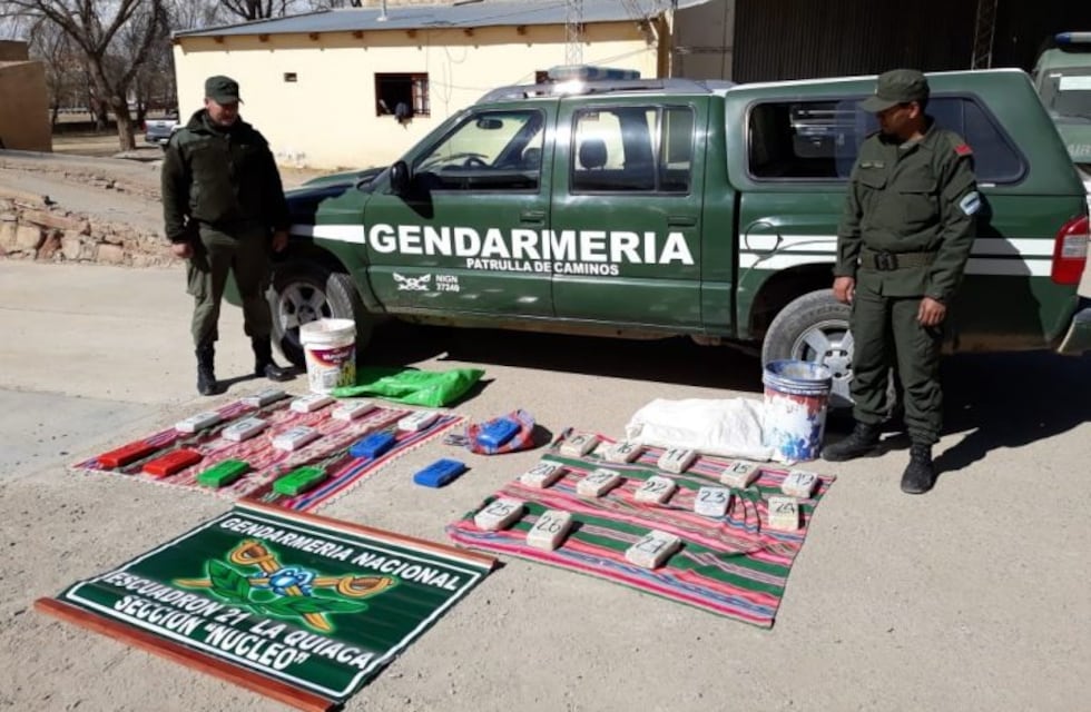 Mundial sin droga: Gendarmería incauto 30 kilos de cocaína durante el partido de Argentina