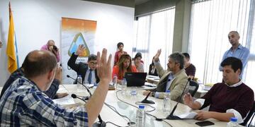 Sesión especial Concejo Deliberante de Ushuaia por Coronavirus\u002E