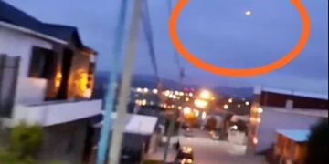 OVNI en Ushuaia\u002E