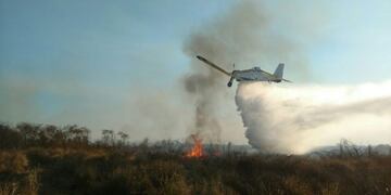 Lucha contra el fuego, en Jujuy