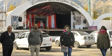 Villa Mercedes se prepara para las funciones de autocine