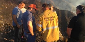 Los incendios en las Sierras de los Comechingones están controlados\u002E