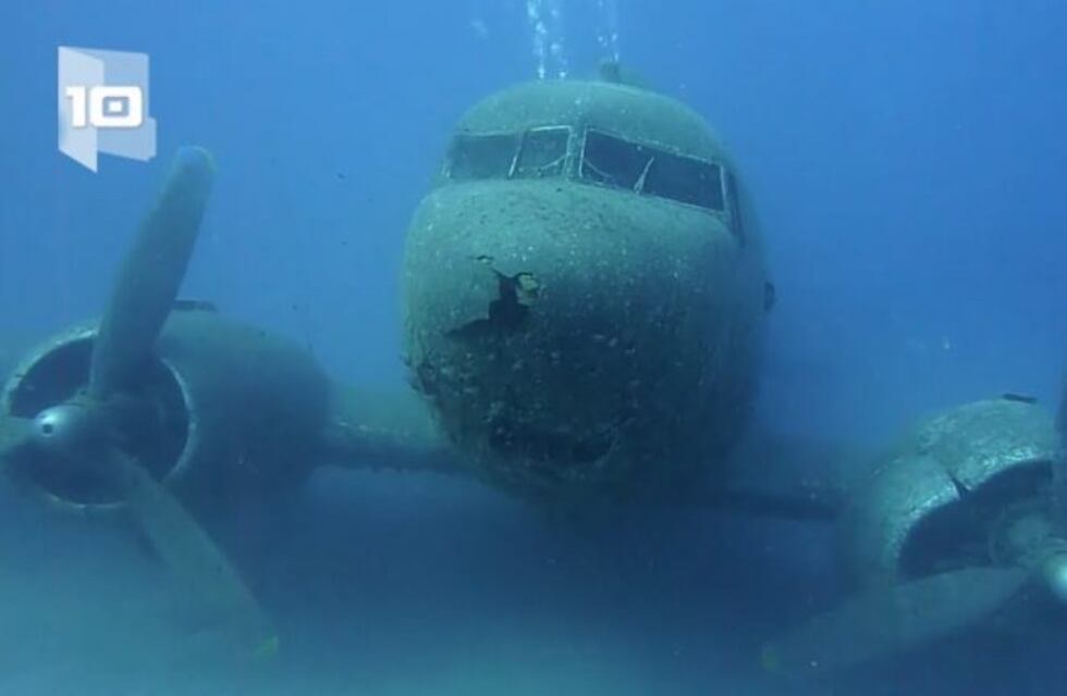 El reto visual que se volvió tendencia ¿Dónde está el avión en el fondo del mar?