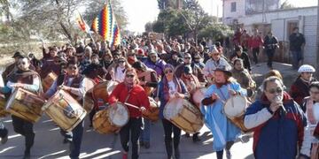 Uno de los eventos más esperado es la Marcha de los Bombos\u002E