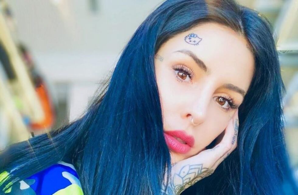 Candelaria Tinelli respondió a las críticas por hacerse un tatuaje en la frente