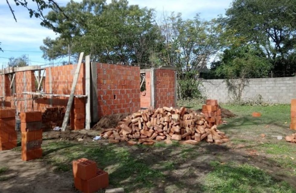 Avanza la obra de la nueva sede del Centro de Jubilados en Villa Parque Santa Ana