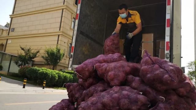 Una joven le envió una tonelada de cebolla a su exnovio para que \
