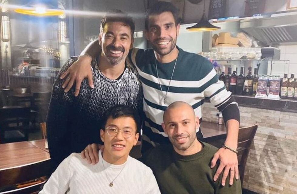 Ezequiel Lavezzi y Javier Mascherano le dijeron adiós al fútbol chino