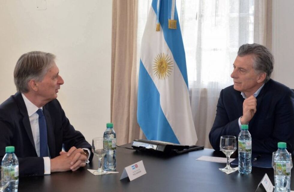 Macri recibió al ministro de Hacienda del Reino Unido