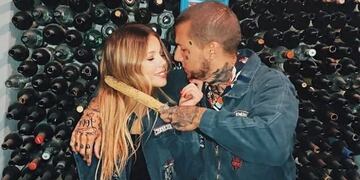 Alexander Caniggia y su novia Macarena Herrera (Foto: Instagram)