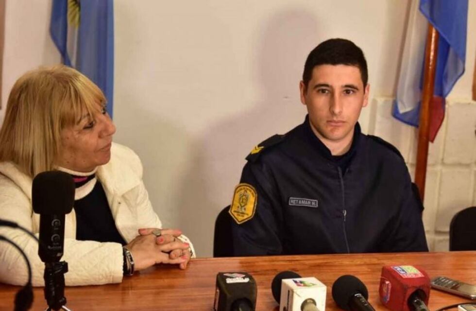 Un héroe policía de Entre Ríos salvó la vida de un bebé con RCP