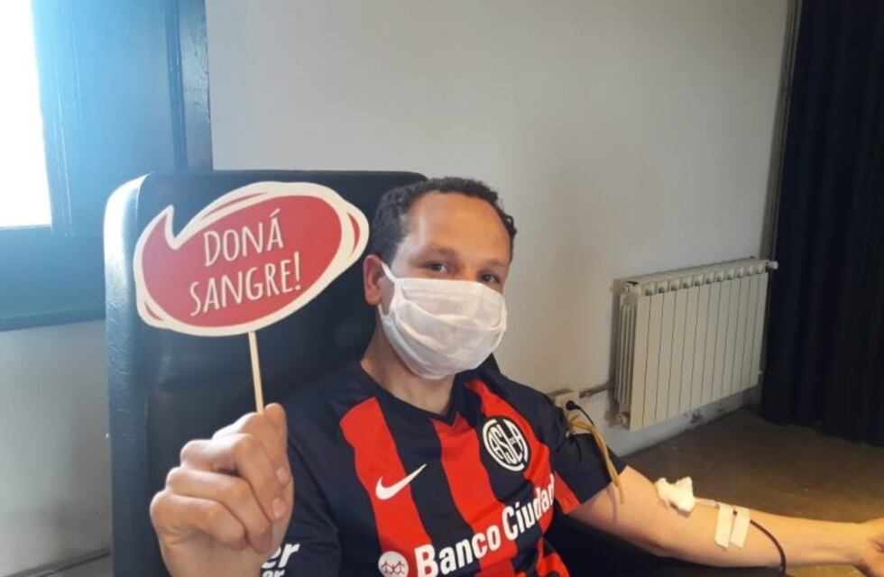 Segunda colecta externa de sangre organizada por la peña "Los Gauchos de Boedo"