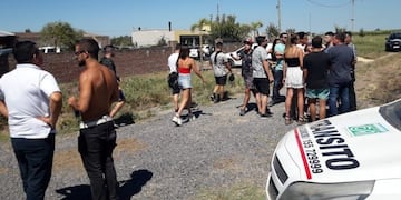 El evento había comenzado a las 8 de la mañana en Alvear\u002E (@Joseljuarezjose)