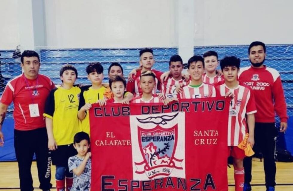 Deportivo Esperanza entre los mejores del Patagónico Sub 13 de futsal