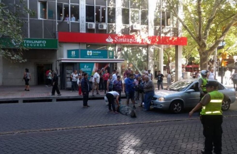 Atropellaron a un hombre en San Martín y Garibaldi