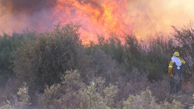 Construirán una nueva base para la lucha contra incendios de campo en Monte Comán, en San Rafael. Archivo.