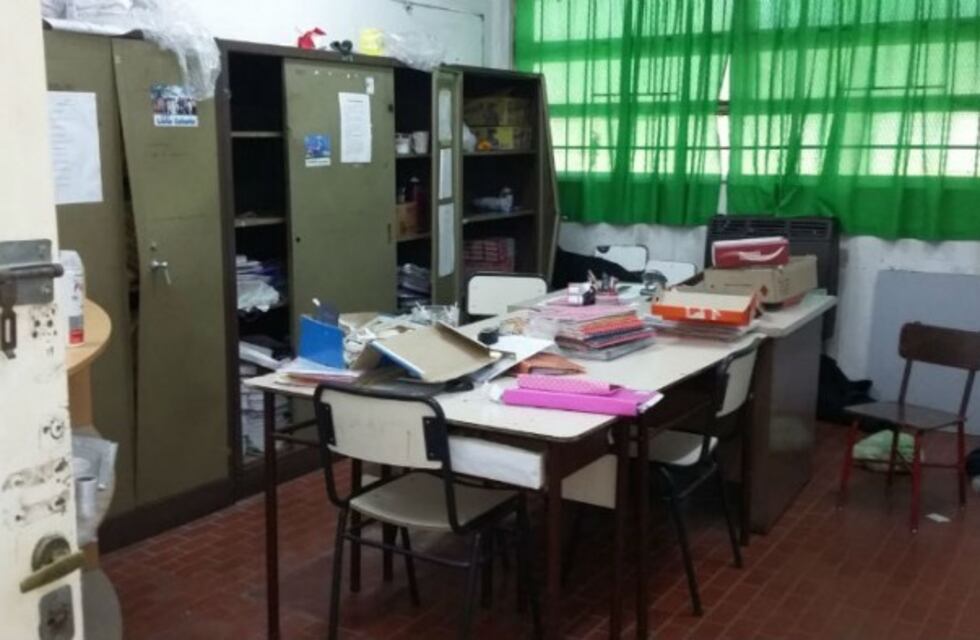 Sin perdón: entraron a robar a una escuela y saquearon el comedor y el kiosco