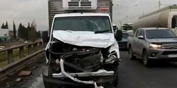 El accidente se produjo en Circunvalación y Perón\u002E