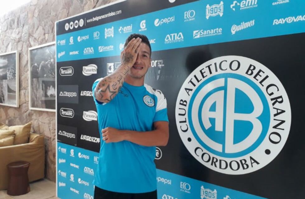 Jonás Aguirre, refuerzo de Belgrano: "Es una gran oportunidad para mí"