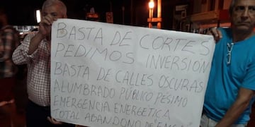 El lunes 7 mil usuarios padecieron los cortes\u002E