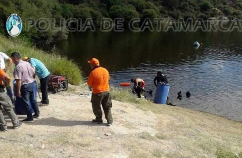 Una chica cayó en las lomadas del dique El Jumeal y fue rescatada por los bomberos
