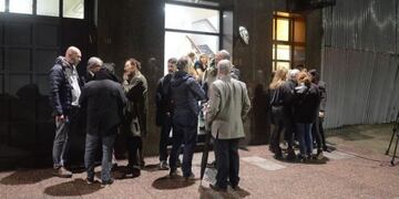 La despedida a Sergio Gendler (Foto: Fernando Pérez Re/Crónica)