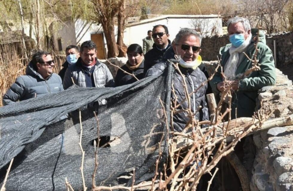 El equipo de Gobierno llegó a Antofalla y anunció proyecto para instalar bodega de vinos de altura