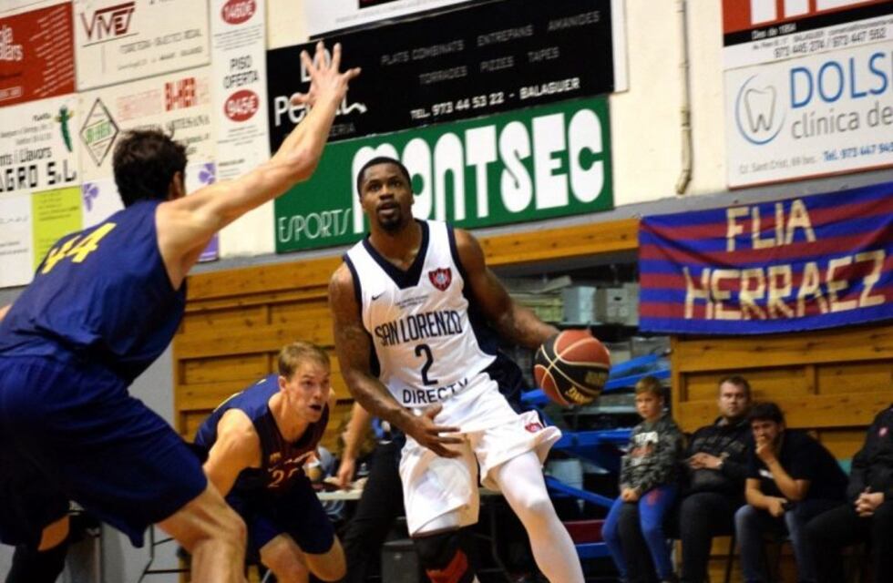Otro triunfo histórico de San Lorenzo en básquet: venció 95-85 a Barcelona