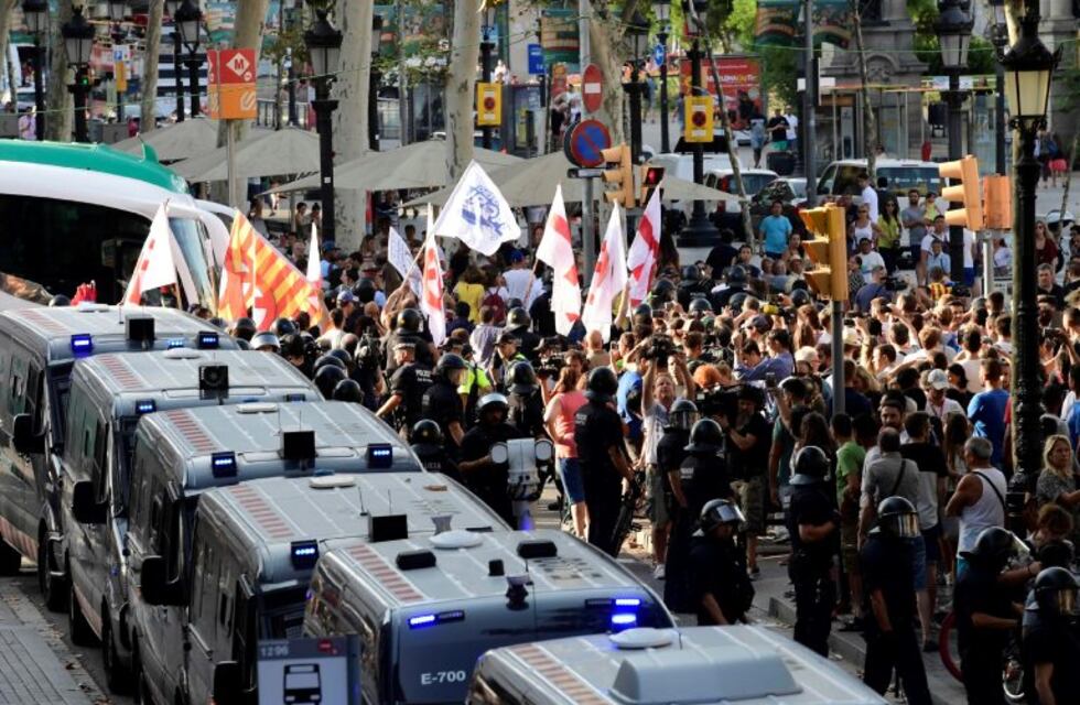 Los terroristas planeaban un ataque en Barcelona con poderosas bombas