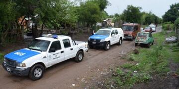 Operativo policial en Gualeguaychú\nCrédito: PER
