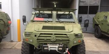 Los blindados chinos para la seguridad del G-20\u002E