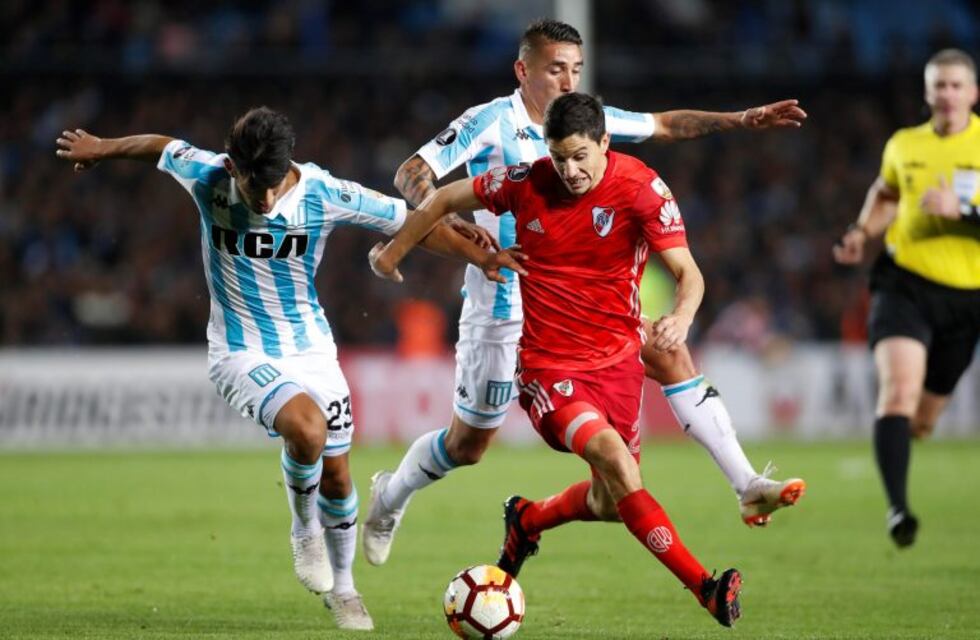 Racing y River no se sacaron ventajas en el duelo argentino de la Libertadores