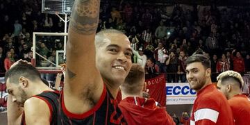 Pablo Espinoza, jugador de Instituto\u002E