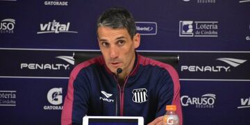 El entrenador de Talleres resaltó la actuación del goleador y la jerarquía del rival\u002E