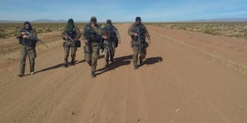 Miembros del Grupo de Operaciones de Frontera, de la Policía de Jujuy\u002E
