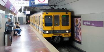 Descarriló una formación de la línea E de subte \u002E