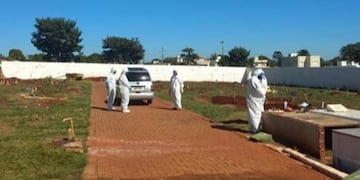 El hospital informó que siguió el protocolo del ministerio de Salud para el manejo de los cuerpos de las  víctimas del Covid-19\u002E