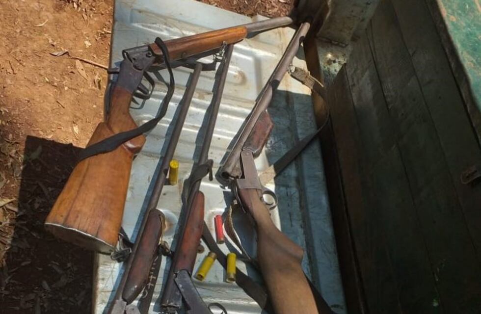 Detuvieron a seis cazadores furtivos en Colonia Delicia